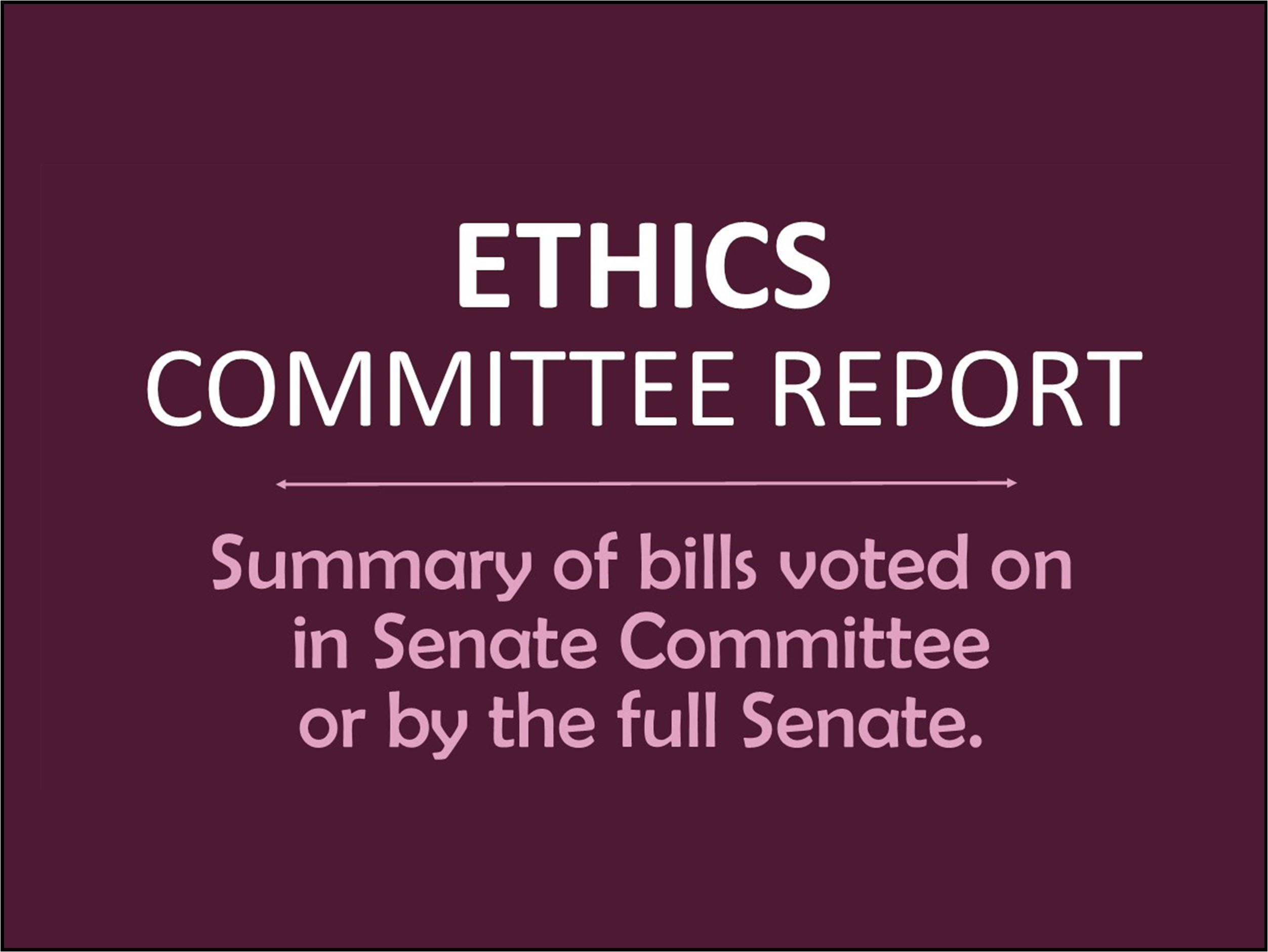 national research ethics committee bill